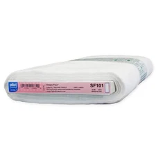 Pellon SF101 Shape-Flex Fusible medium weight woven interfacing White Sold by...
