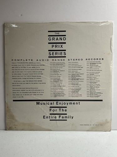 Jesse Crawford The Poet of the Organ K-401 Grand Prix Vinyl Record New Sealed - Bild 2 von 2