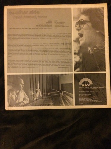 David Atwood - The Other Side - LP Bridge 1976 Xtian S-2285 Sehr guter Zustand +/nm - Bild 2 von 4