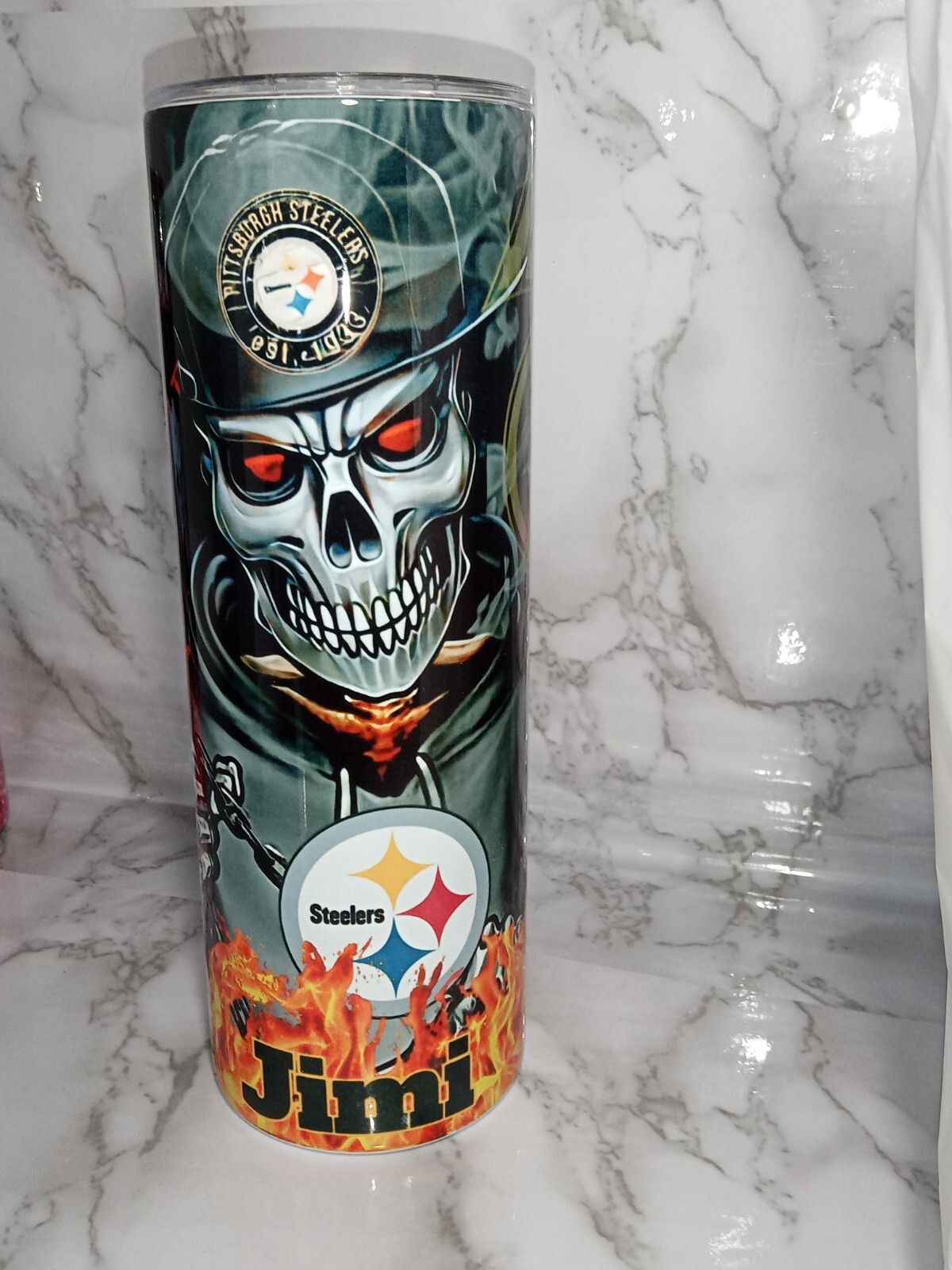 Pittsburgh Steelers Tumbler 20oz Insulated Stainless Travel Mug Cup ...