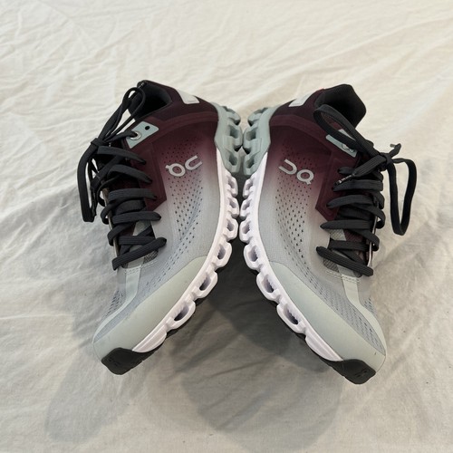 Tenis para correr On Cloud Cloudflow para mujer, talla 8,5, marrón/espuma marina - Imagen 7 de 12