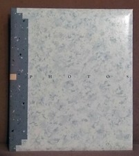 Hallmark Scrapbook Photo Expandable Album mottled grey cover PHA6079  pages