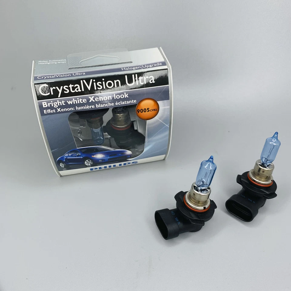 Para Acura PHILIPS 9005 CrystalVision Ultra Bombilla Faro + Conector Faro Foto 2 de 4