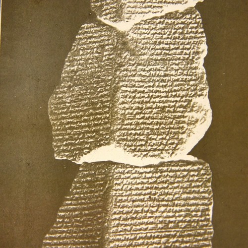um 1900 Glasplatte Negativ Zylinder von Sargoon II., König von Assyrien 4x5 - Bild 3 von 9