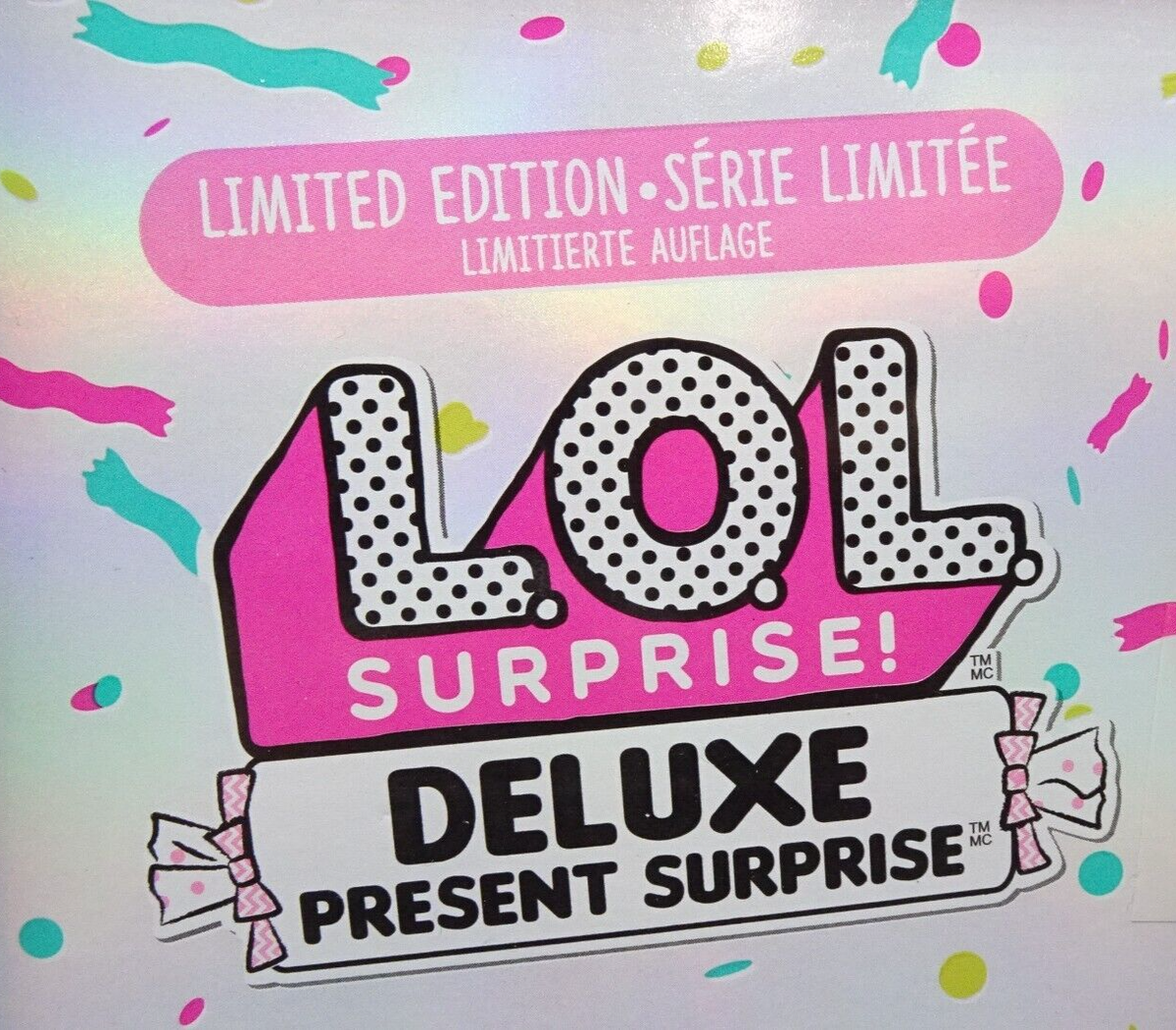 LOL Surprise! Deluxe Present SURPRISE Limited Edition Box New | eBay