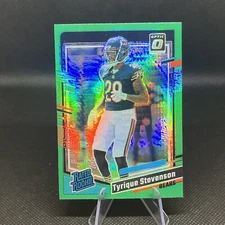 2023 Donruss Optic TYRIQUE STEVENSON #219 RC Rated Rookie GREEN HYPER - Bears