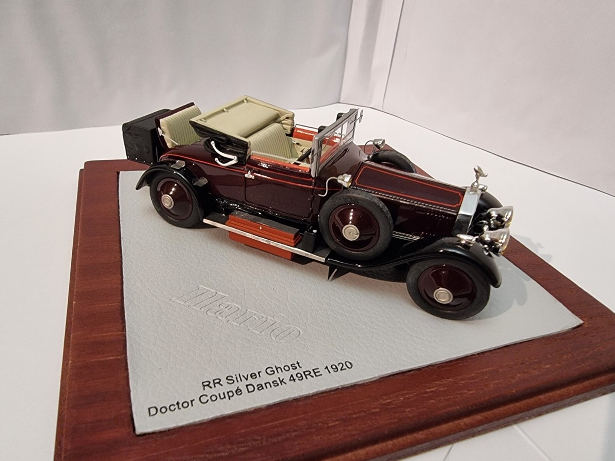ロールスロイス　シルバーゴースト　ドクターズクーペダンスク 1920　1/43 ロールス・ロイス シルバー ゴースト ドクターズ クーペ 1920