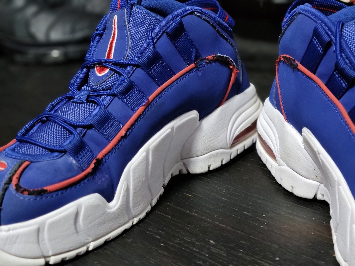 2018 Nike Air Max Penny 1 Blue Trainers 315519-400 Youth 7Y Women