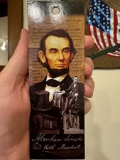 Lincoln Bookmark with Gettysburg Address on back