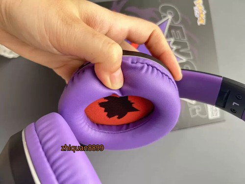 New Gengar Headset Bluetooth Headphones Wireless Headphones - Picture 8 of 12