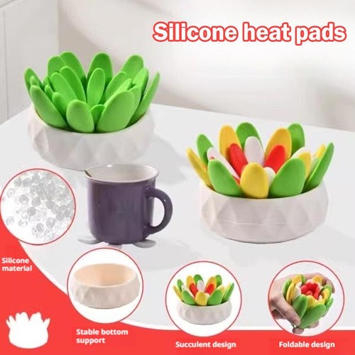 Silicone Coasters and Trivets for Hot Dishes Fun Silicone Mat C5U U4B6 S4S1 W9U4