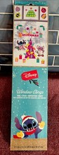 DISNEY STITCH CHRISTMAS "Merry Stitchmas" REUSABLE WINDOW CLINGS 1 SHEET HOLIDAY