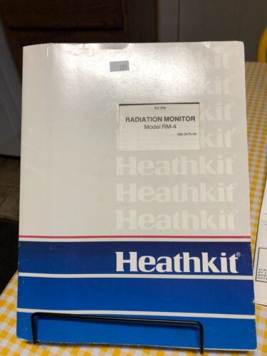 VTG 1985 Heathkit RADIATION MONITOR Model RM-4 Manual plus Extra - 第 3/10 張圖片