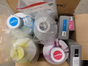 Canon Compatible Refill Inks, CMYK  (107/207 Series)  iPF780 & possibly others