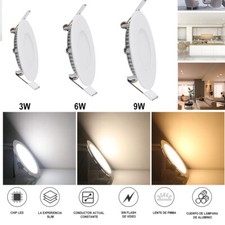 UK Recessed LED Flat Panel Ceiling Spot Lights Ultra Slim Downlights Spotlights