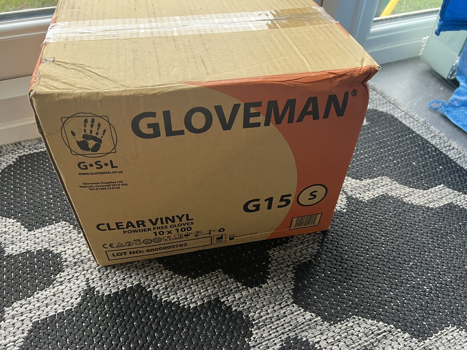 DISPOSABLE Clear Vinyl Gloves Powder & Latex Free (G15) Size S 1000 Gloveman eBay