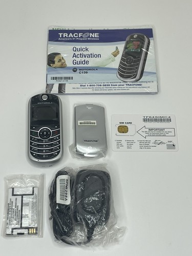 Motorola C139 - plateado (TracFone)
