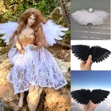 Props Birthday Gift Doll Clothes Wing Valentines Day Mini Feather Angel Wing