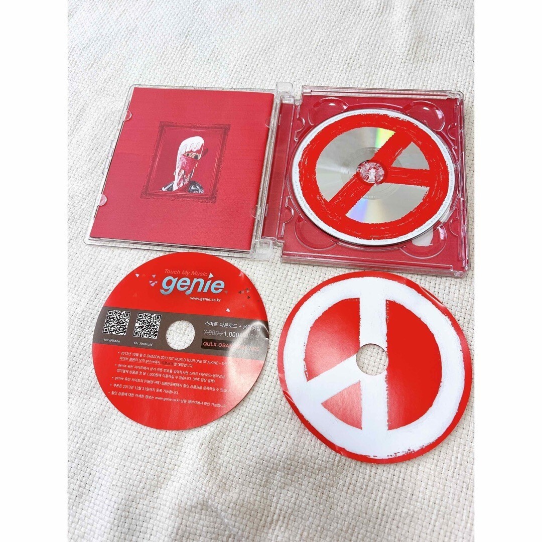K-POP・アジア BIGBANG G-DRAGON COUP D'ETAT RED BLACK BIGBANG G-Dragon [COUP D'ETAT] Autographed Signed Album BIG
