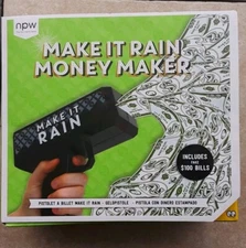 Money Dispenser Make it Rain Money Maker Novelty Fun Gift NEW Open Box