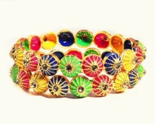 Suprimo Fashion New Gold Plated Indian Stylish Metal Bangles for Women & Girls