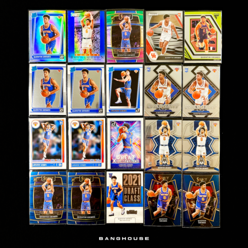 QUENTIN GRIMES RC LOT x20 💎 ROOKIES PRIZMS INSERTS SP/SSPs PARALLELS 💎 - Picture 1 of 9