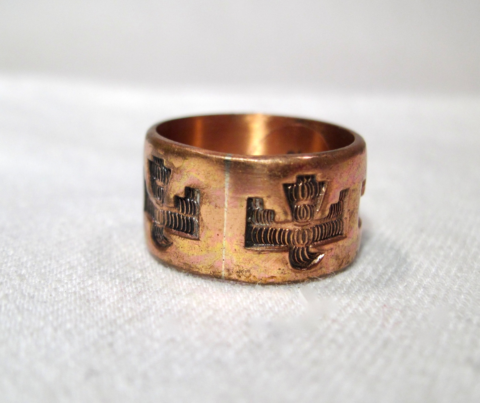 Vintage Handmade Bell Trading Post Solid Copper W… - image 5