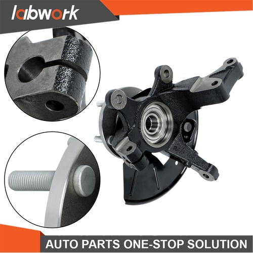 Buje de cojinete de rueda delantero derecho de laboratorio nudillo de dirección para Ford Escape 01-04 698376 - Imagen 12 de 12