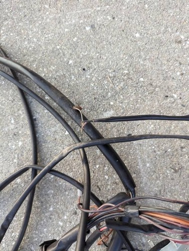 VW MK2 Golf GTI interior wire harness tail light harness floor harness for parts - Picture 4 of 10