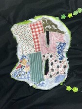 Green Cosplay Zombie Furry Therian Mask. Paper Stars Included