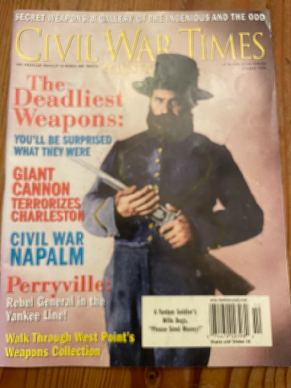 Civil War Times Illustrated Vol 38, No. 5: Perryville; Secret Weapons (Oct 1999)