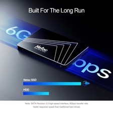 Netac 128/256/512gb SSD SATA SATA3 2.5 Inch Internal Solid Hard Drive Disk SSD