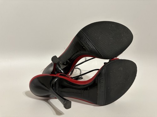 Vintage Dolce & Gabbana Sandaletten rot Leder Absatz 35,5 - Bild 6 von 9