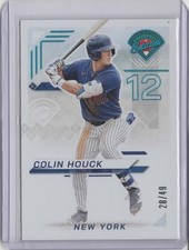2025 Panini Prospect Edition Teal #36 Colin Houck    28/49