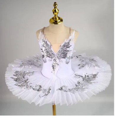 Professionelles Ballett Tutu Erwachsene Kinder Schwanensee Pfannkuchen Tutu Ballerina Kostüm