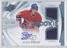 2013-14 SPx 317/499 Nathan Beaulieu #185 Auto 0c3
