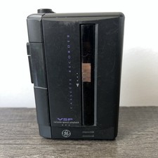 Vintage GE 3-5363A Portable Cassette Player Recorder VSP Variable Speed Playback