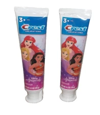 Disney Princess Two 4.2 Oz Bubblegum Fluoride Anticavity Thoothpaste