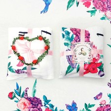 Floral Baby Milestone Blanket Set Newborn Girl Photography Prop Gift 60x40 Large