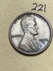 1916-S LINCOLN WHEAT CENT, low mintage, VERY SHARP STRIKE! "XF" condition, #221