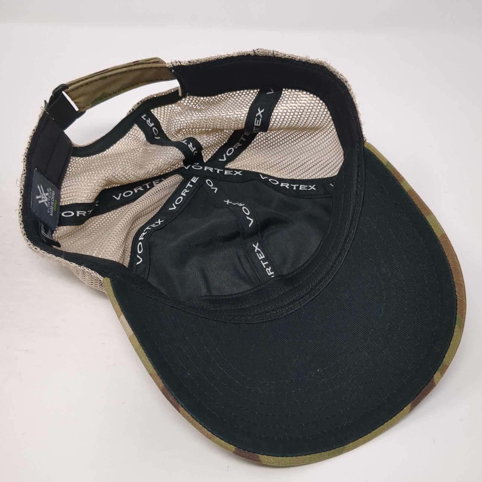 Vortex Strapback Trucker Hat Multi One Size Adjus… - image 7