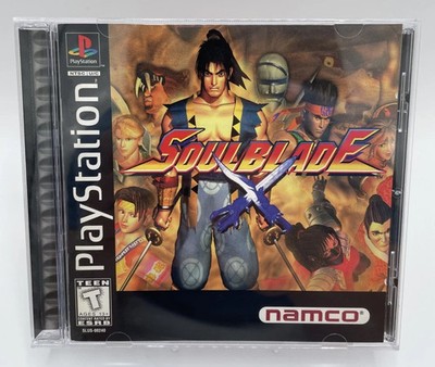 Soul Blade (SONY PlayStation PS1) Soul Calibur COMPLETE PRISTINE CONDITION MINT
