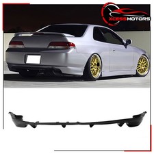 Fits 97-01 Honda Prelude Jdm Style Rear Bumper Lip Spoiler Splitter Unpainted Pu