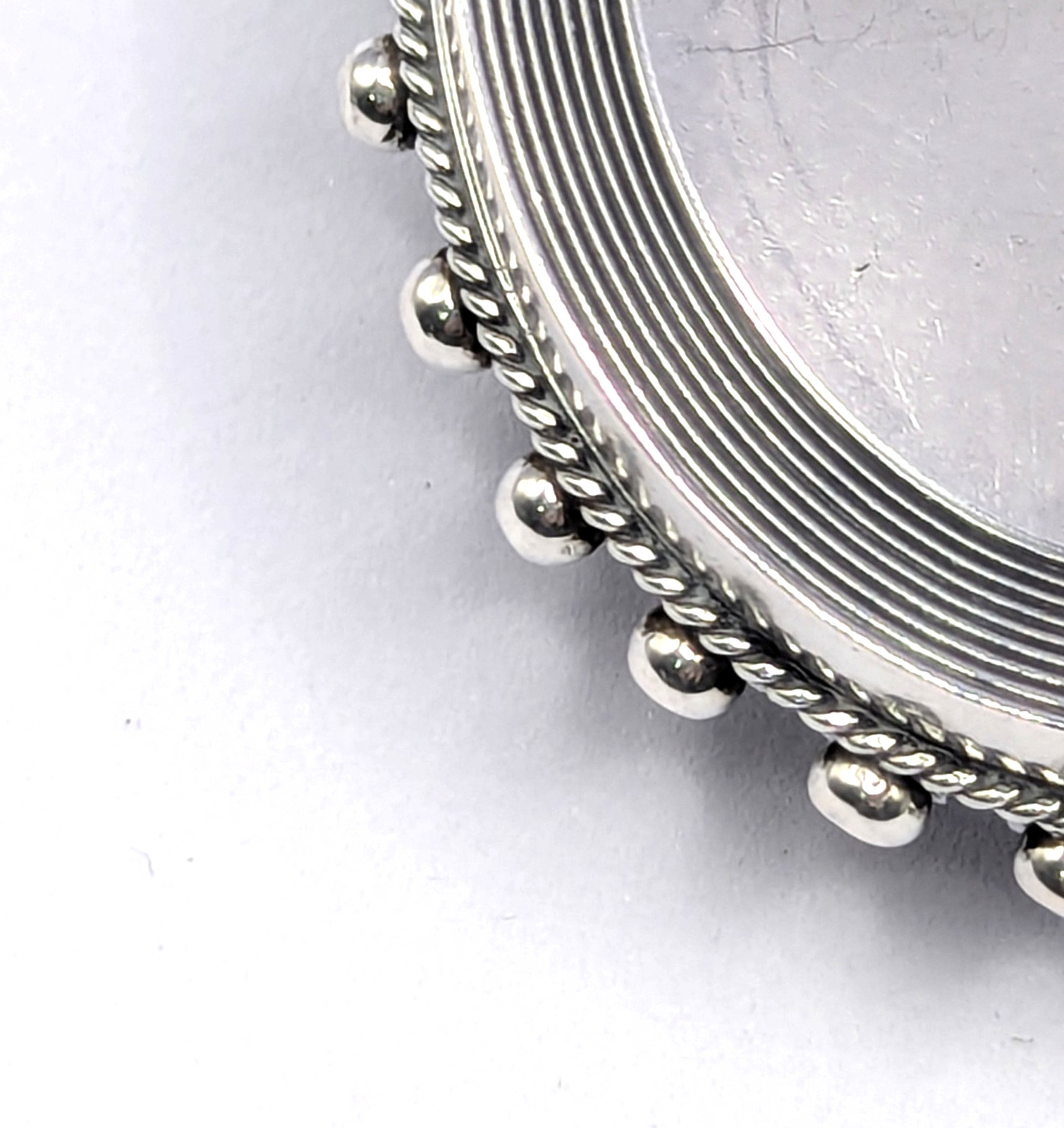 Antique Victorian Low Grade Solid Silver Large En… - image 11