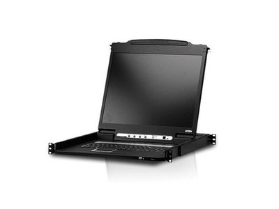 Aten CL5800N 19in Dual Rail LCD Console