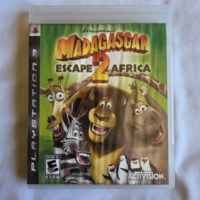 Madagascar: Escape 2 Africa (Sony PlayStation 3, PS3, 2008) Complete CIB Game