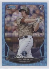 2013 Bowman Draft Chrome Blue Wave Refractor Jedd Gyorko #31 fm0