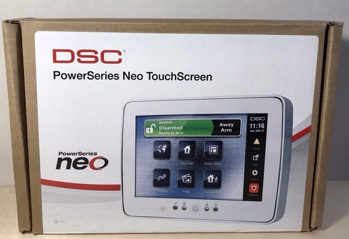 Pantalla táctil DSC HS2TCHPBLKN PowerSeries Neo - Nueva - Imagen 3 de 4