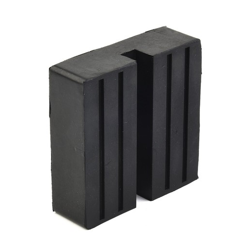 Hubbalken Gummi Stützblock für sicheres und reibungsloses Autoheben 70x70x25mm - Bild 2 von 12