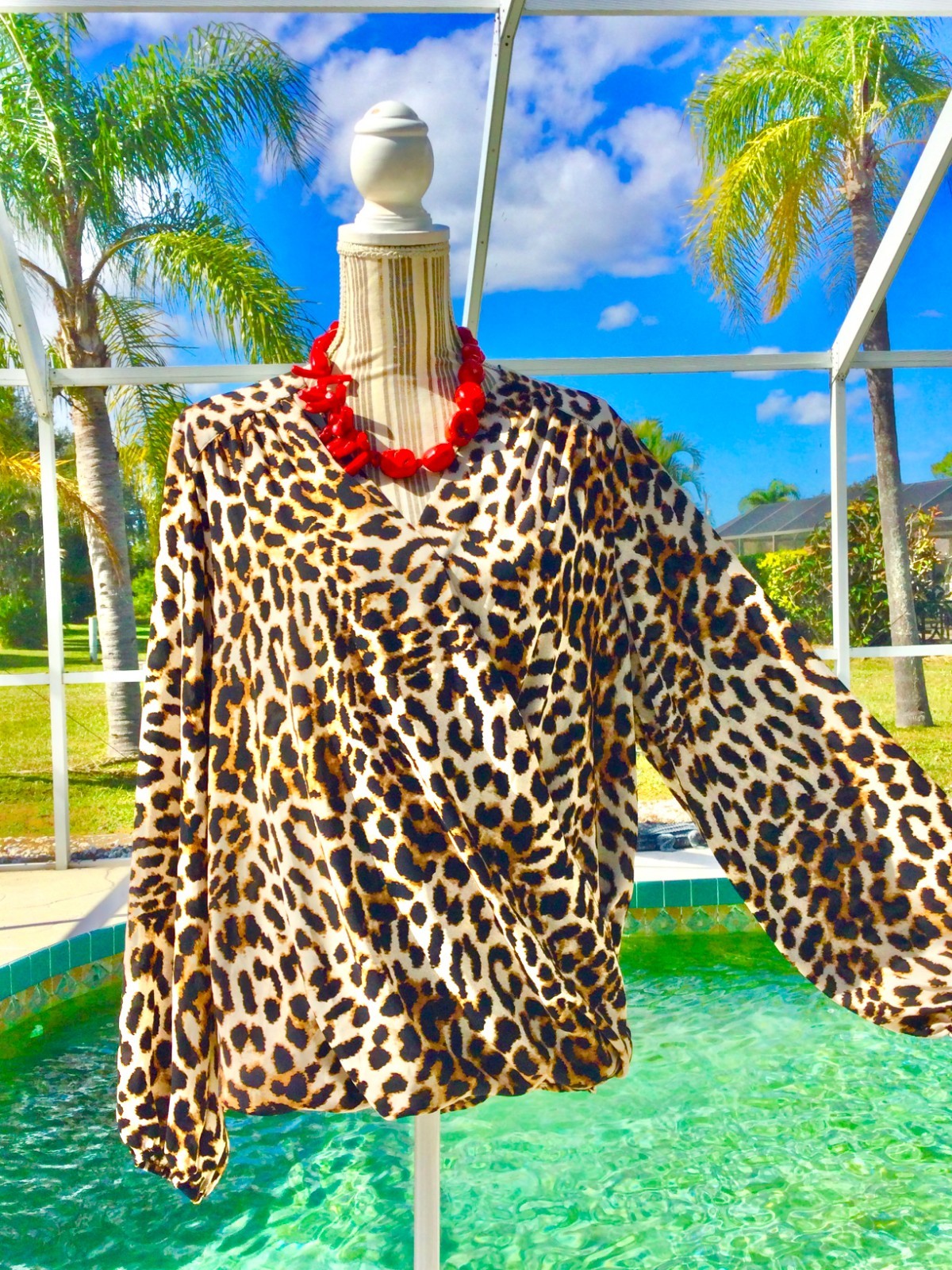 RUBY Rd Pink,Wine,Coral DRAMATIC Batik/Paisley Do… - image 19